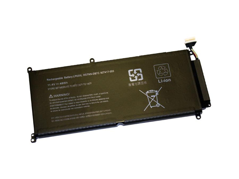 Powerwarehouse PWH-807417-005 3-cell 11.4V, 4210mAh LiPolymer Internal Notebook Battery for HP HP Envy 15-AH, 15T-AE, M6-P